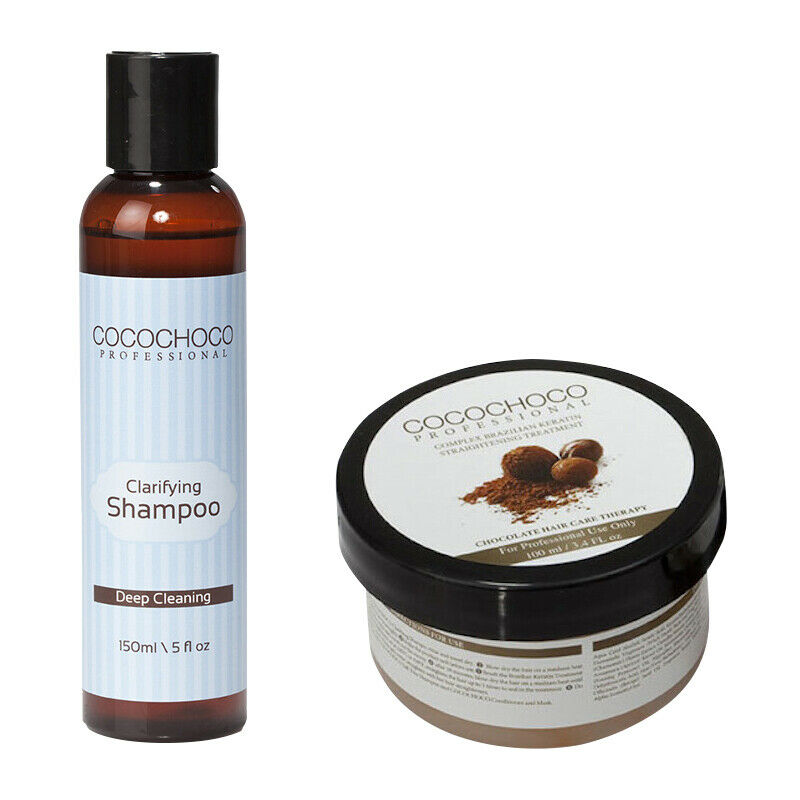 Cocochoco Keratin Haarglättung Original 100ml+reinigendes Shampoo 150ml